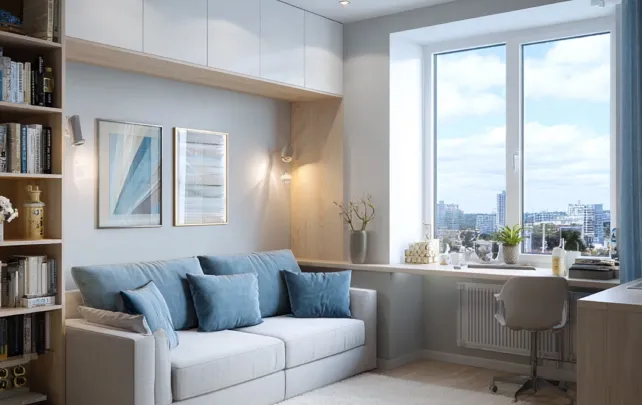 Living Room with Space-Saving Furniture-4