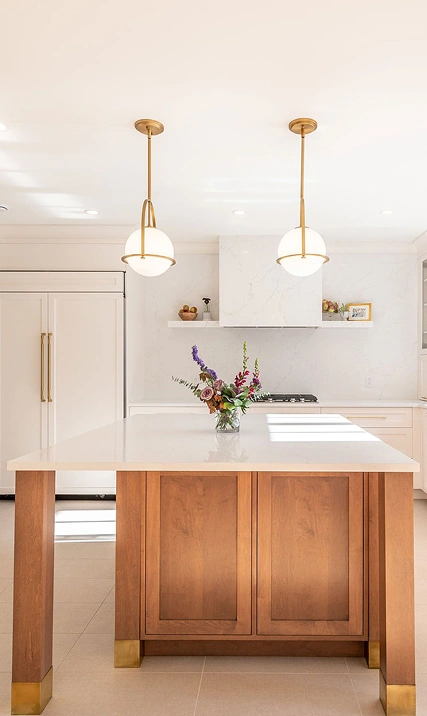 Luxury U-Shape Kitchen with Island
