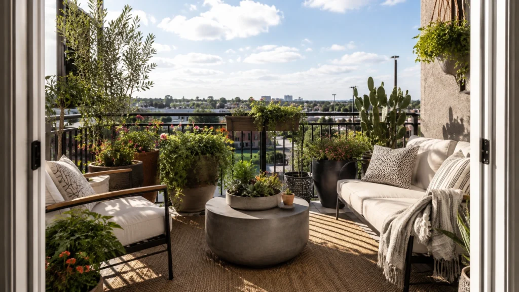 balcony-garden-design fresh green outdoor living