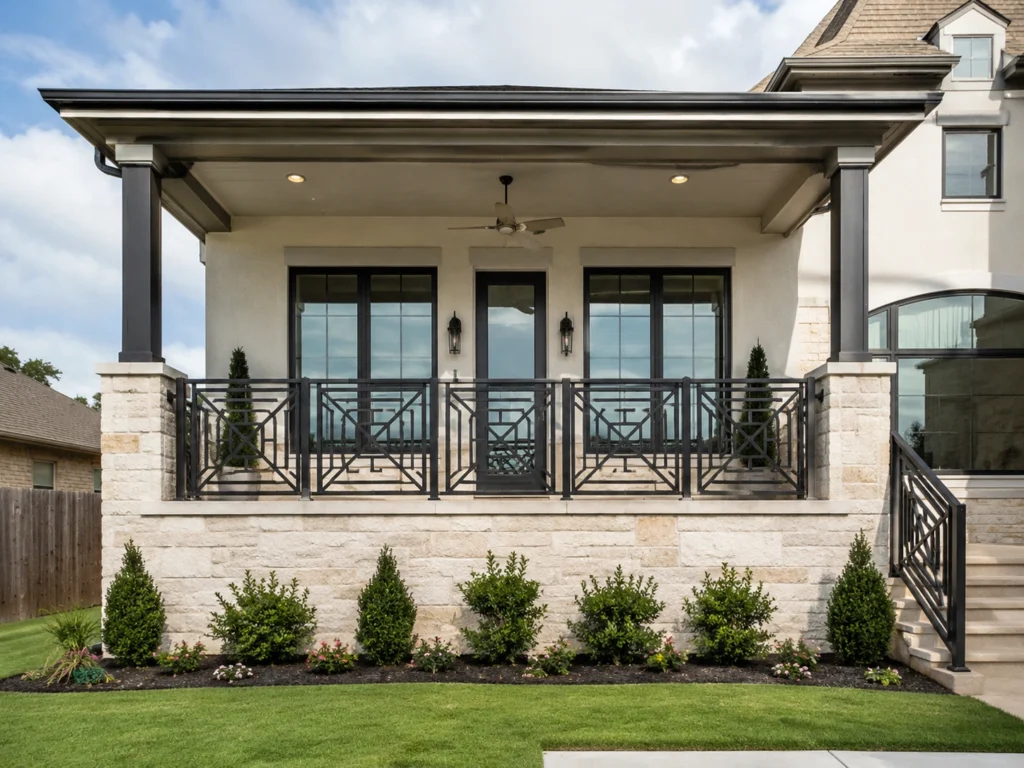 balcony grill design stylish outdoor safety
