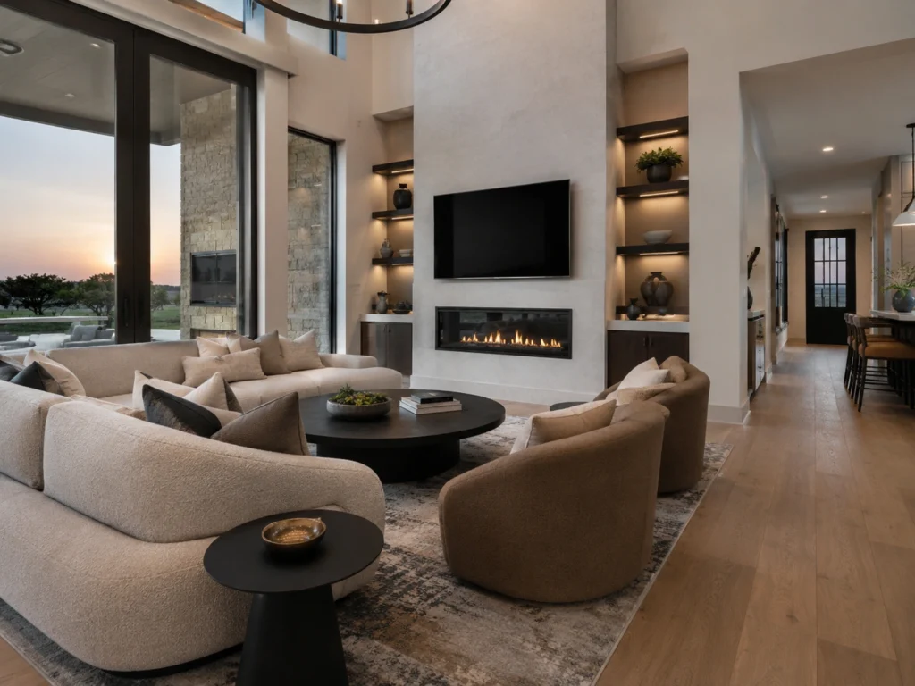 clean simple interior