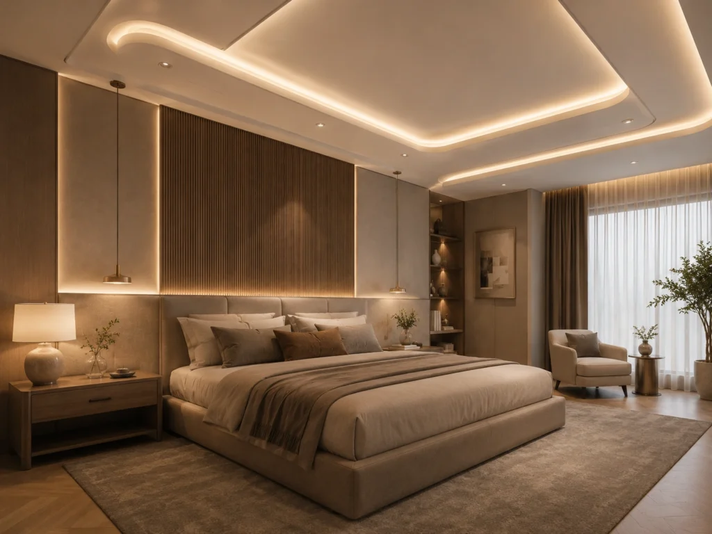 cozy sleeping space