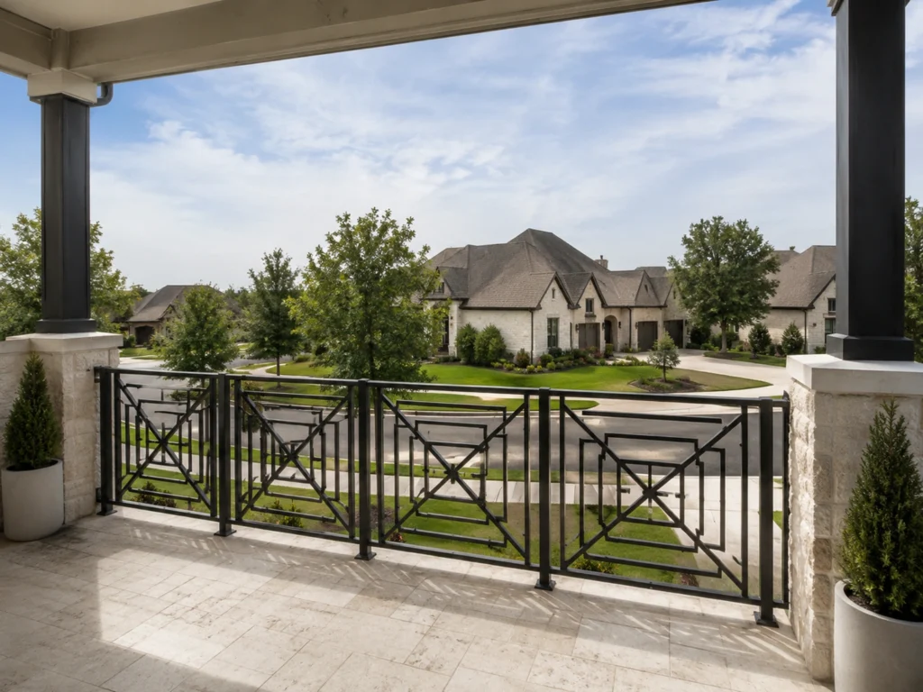 elegant texas balcony grill design