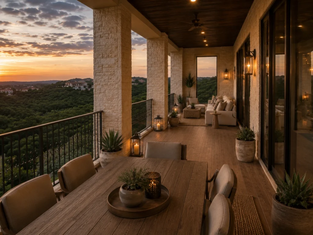 luxury balcony design