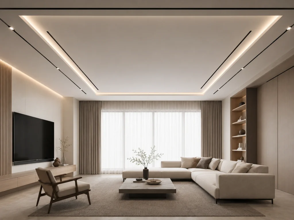 minimalist ceiling design