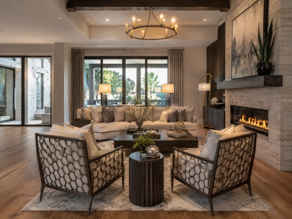 modern-luxury-living room lounge chair seating