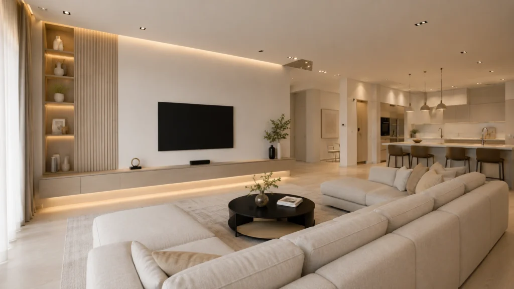 modern minimalist wall design
