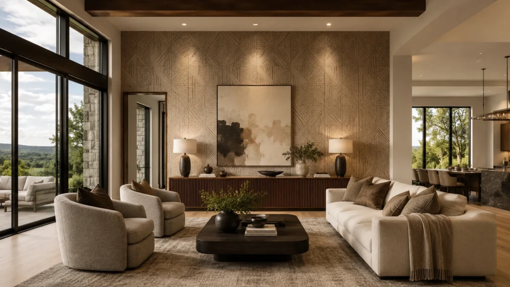 modern wallpaper wall design