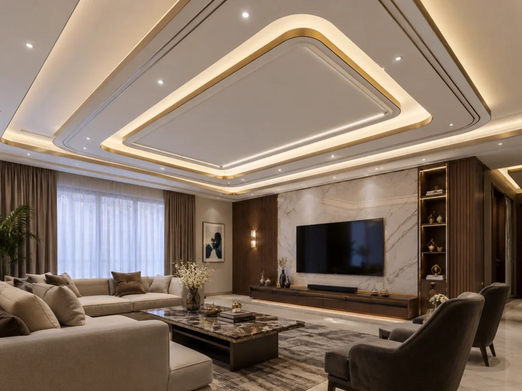 premium ceiling finish