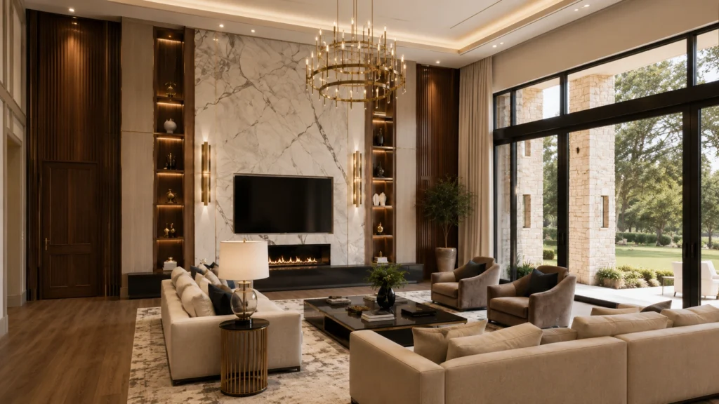 premium interior luxury wall
