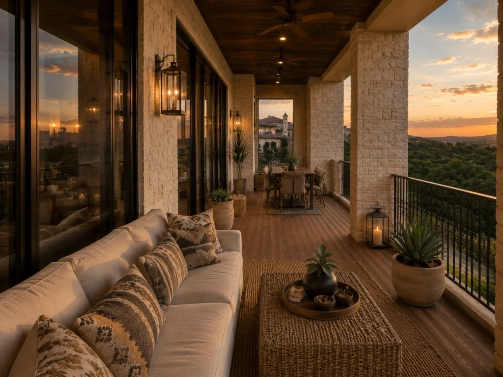 relaxing outdoor style