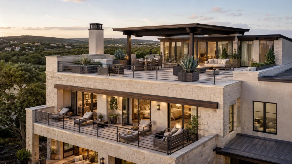 rooftop-terrace-balcony design stylish outdoor living