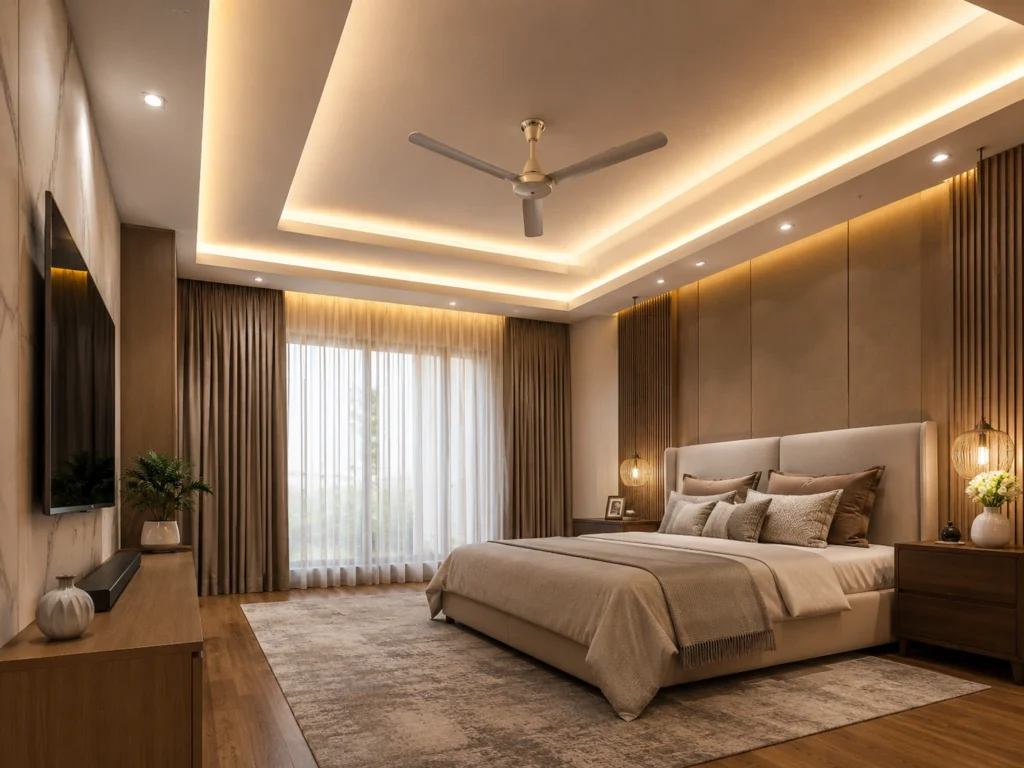 soft ceiling lighting