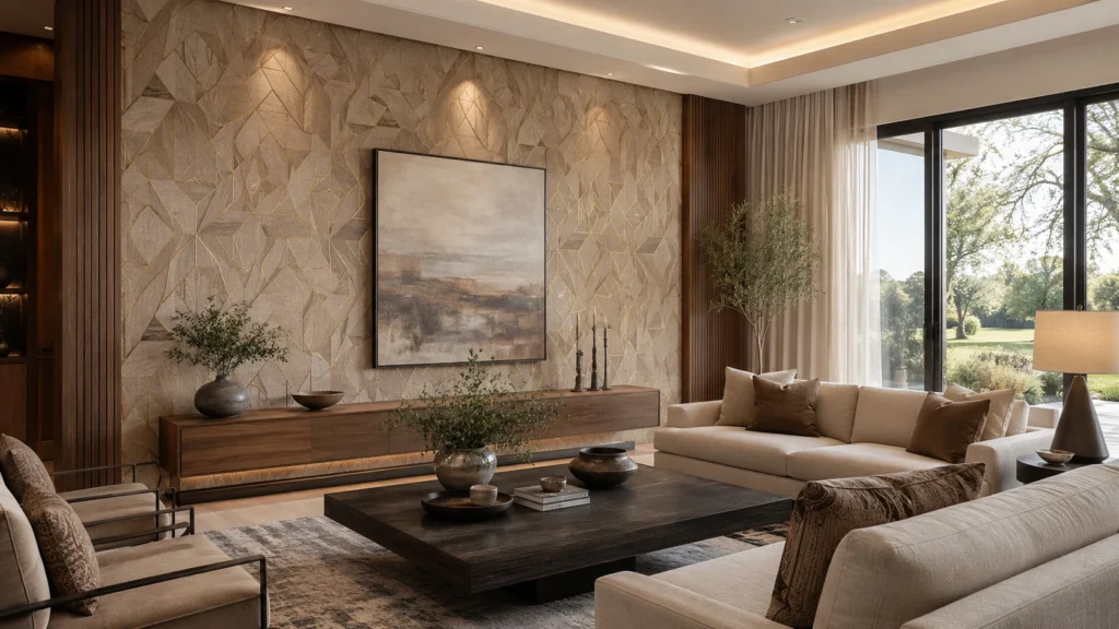 stylish interior wallpaper wall