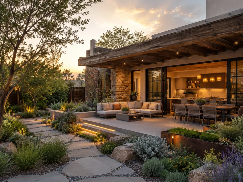 sustainable outdoor design green living spaces