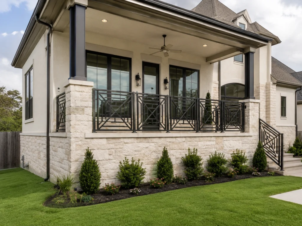 texas balcony grill design