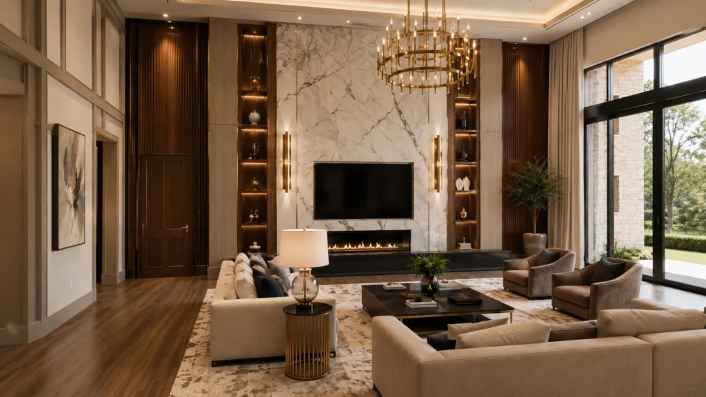texas luxury wall design
