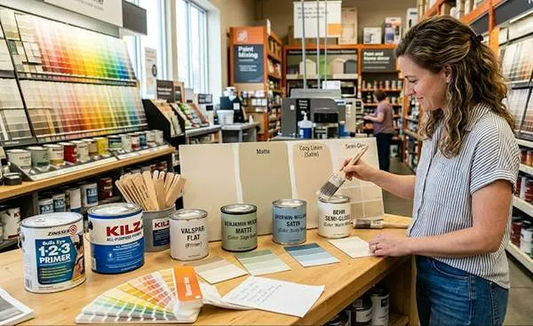 Choosing Primer, Colour and Finish for Painting