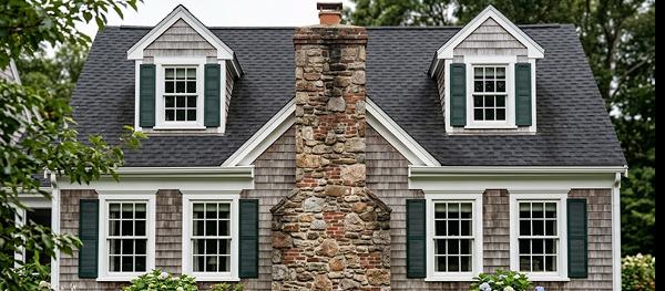 Window Placement of the Cape Cod Home