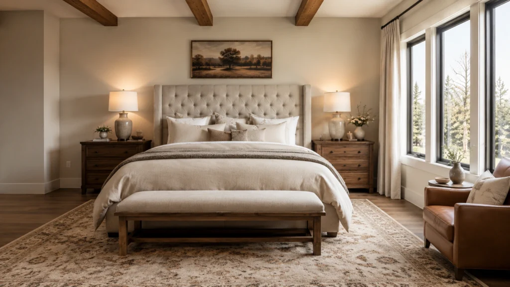 contemporary cozy bedroom design modern decor