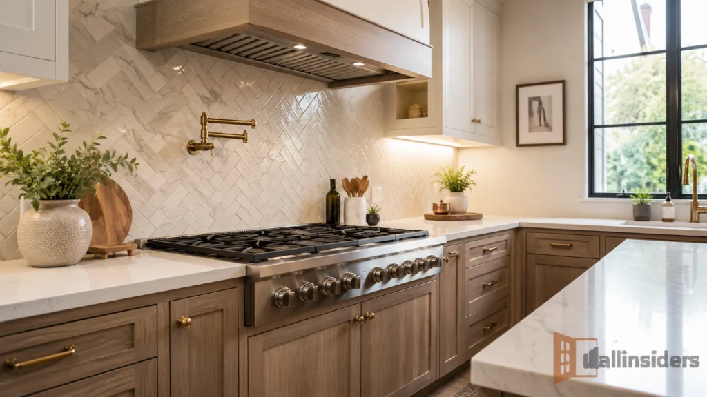 luxury kitchen backsplash design premium finishes