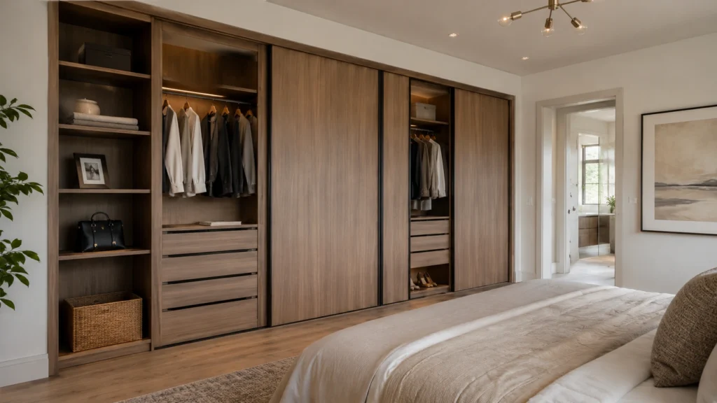 modern bedroom closet design
