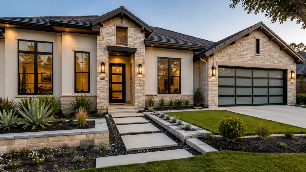 modern exterior house wall design