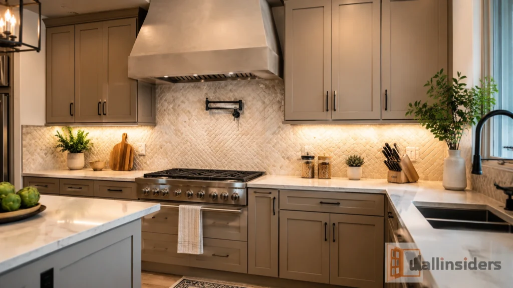 modern kitchen backsplash design
