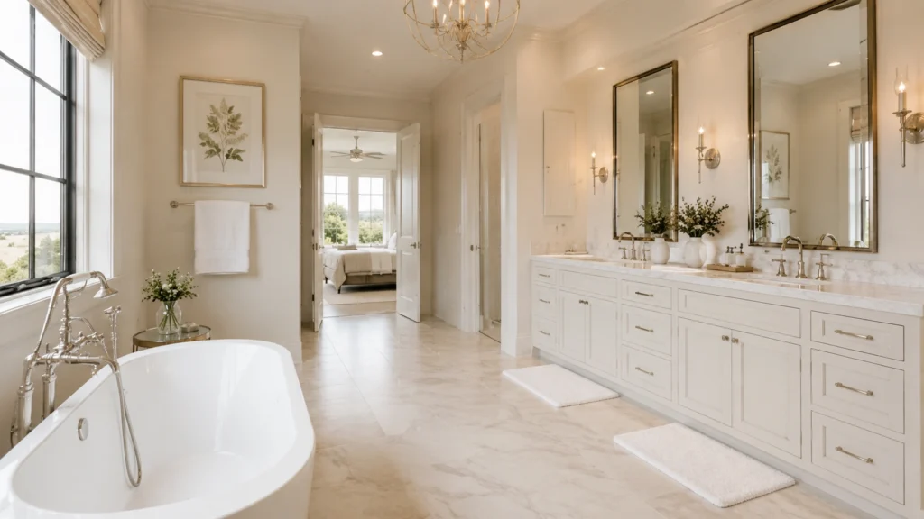 modern timeless bathroom design