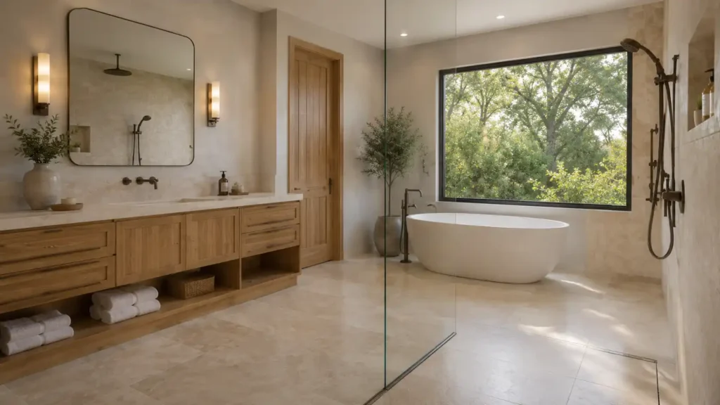 Modern Wet Room Bathroom Design