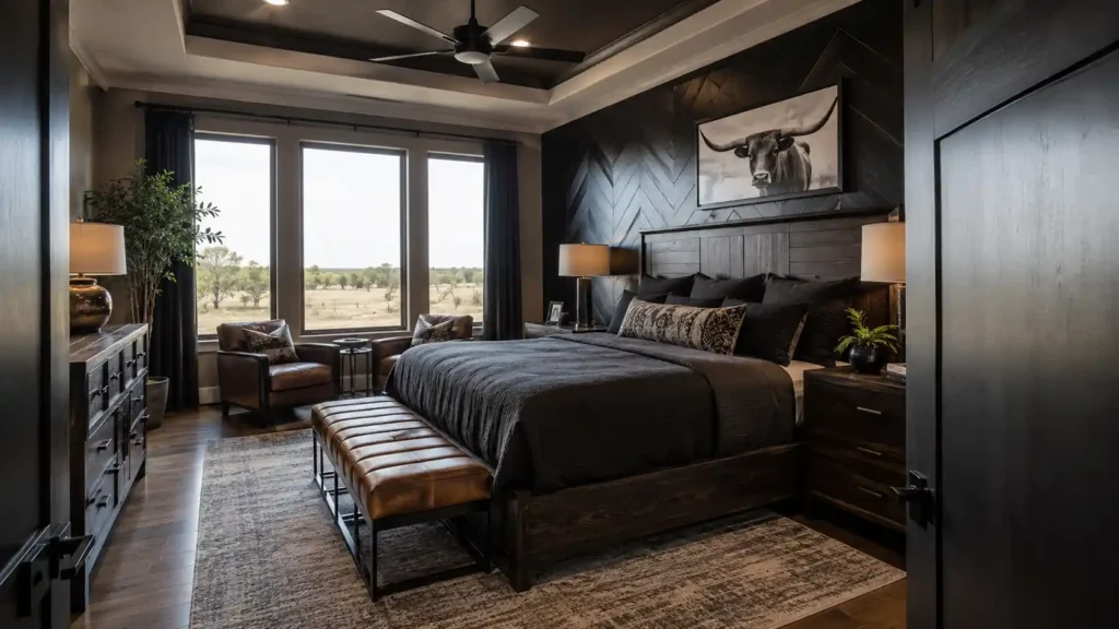 small-mens-bedroom-design-natural-decor