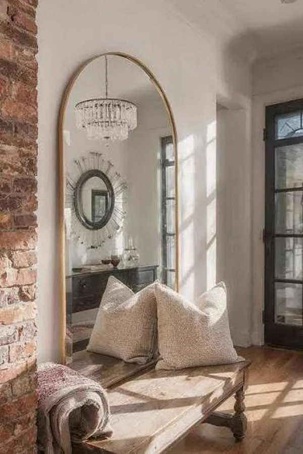 Arched Mirror Wall