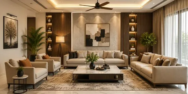 Contemporary living room