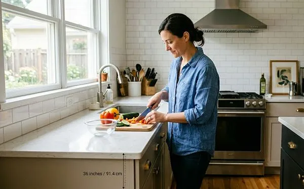 Countertop height