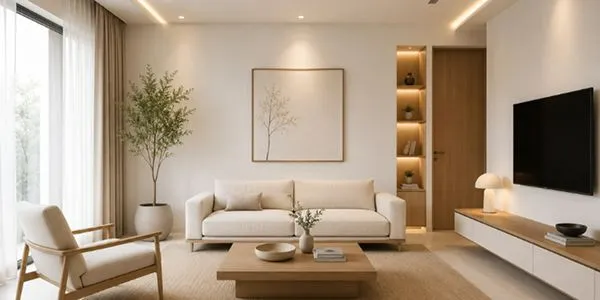 Minimalist living room