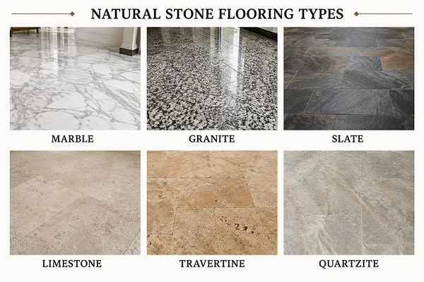 Natural Stone Flooring Types