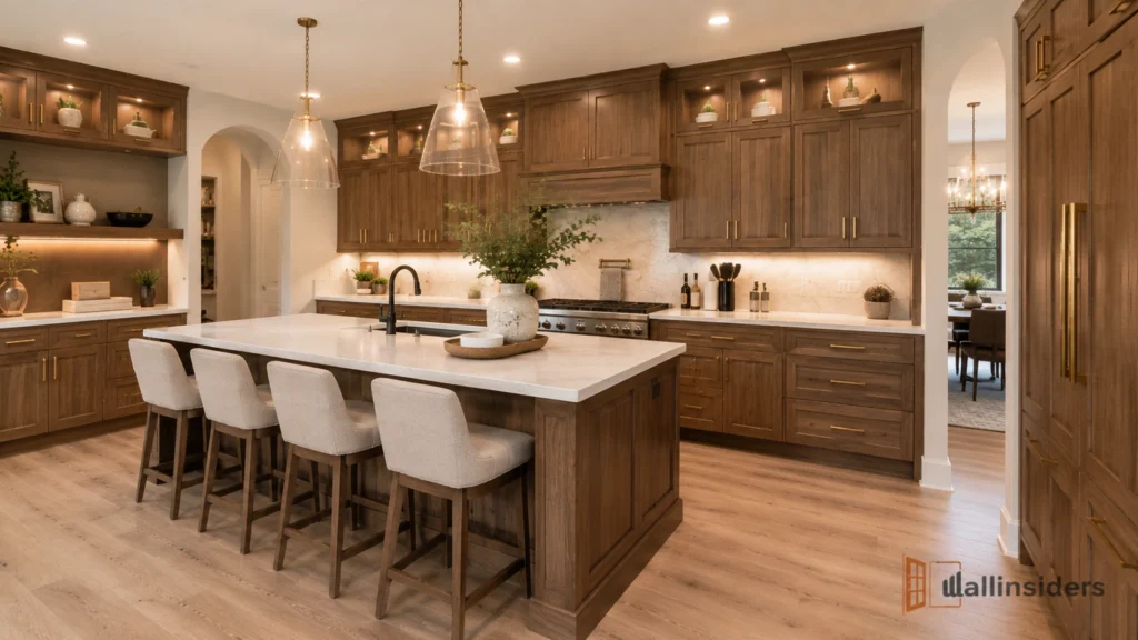 luxury kitchen cabinet design premium finishes