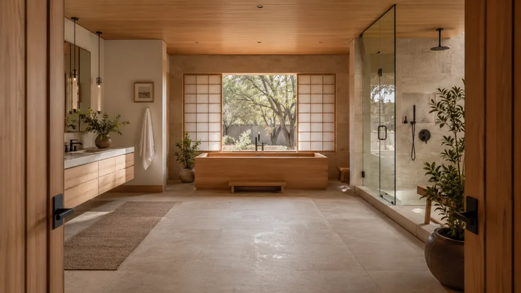 Modern Japanese Bathroom Design