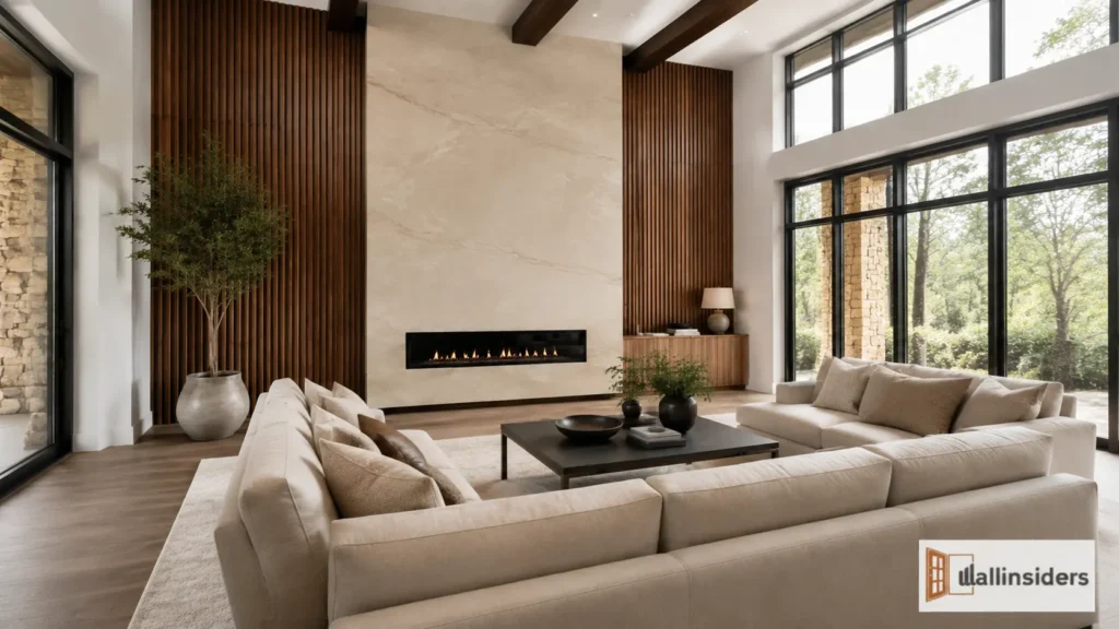 Small Accent Wall Design with Minimal Décor