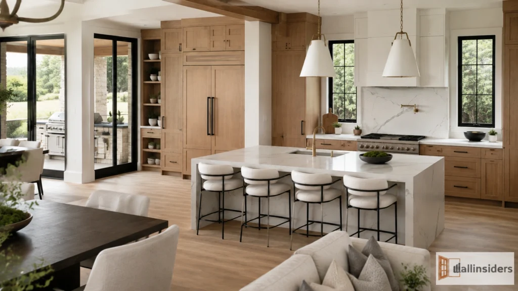 small-contemporary kitchen design smart storage
