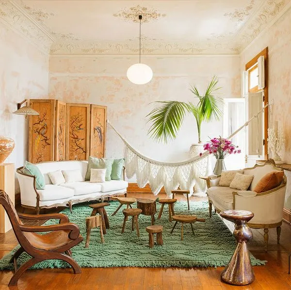 Bohemian interior design