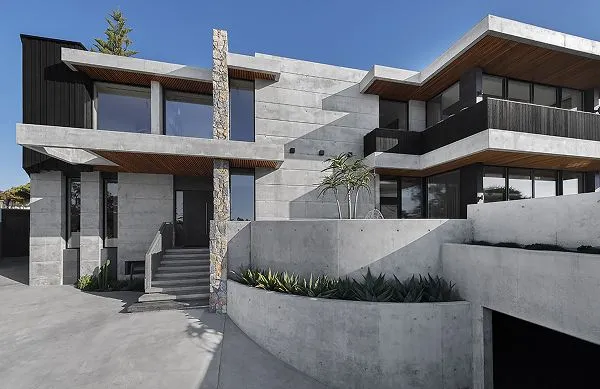 Concrete modern exterior