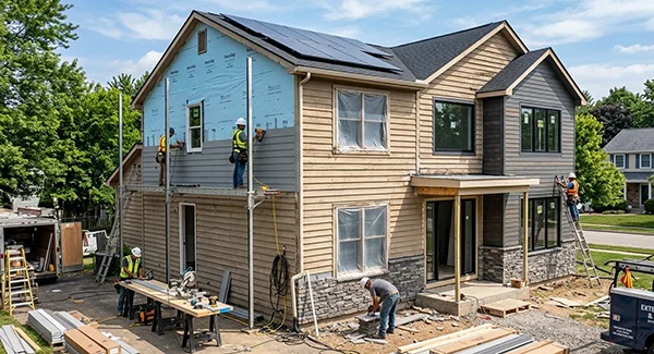 Exterior remodeling