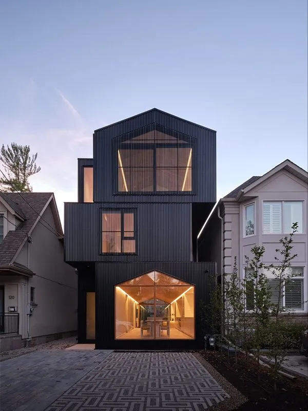 Metal exterior design