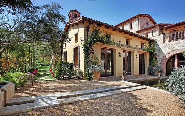 Modern Mediterranean exterior
