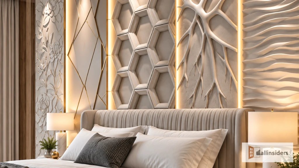 Contemporary 3D Wall Panels with Stylish Interior Décor