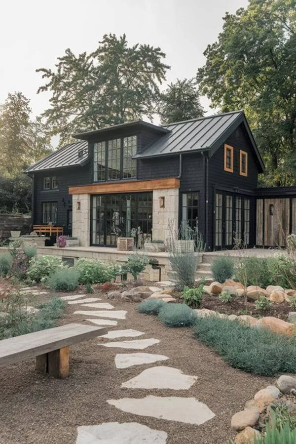 modern farmhouse exterior
