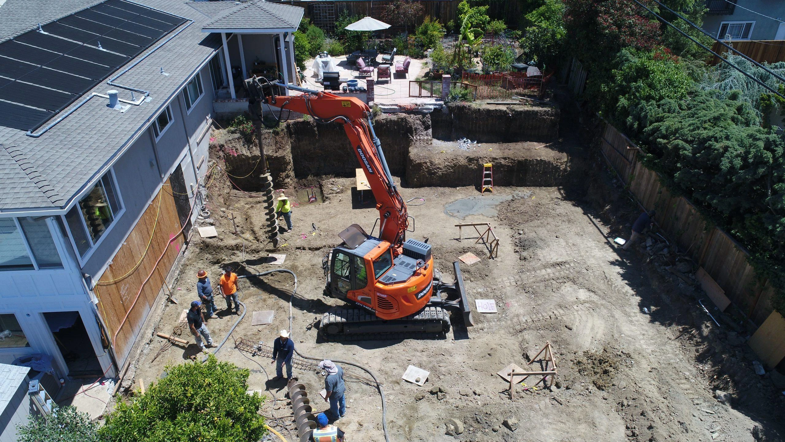 Excavation equipment matched to Texas ground conditions