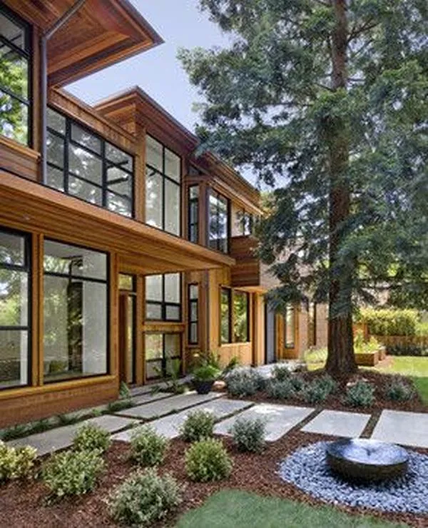 wooden exterior