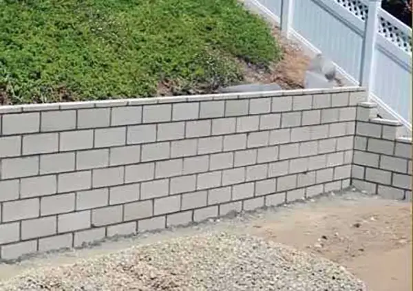 block retaining wall